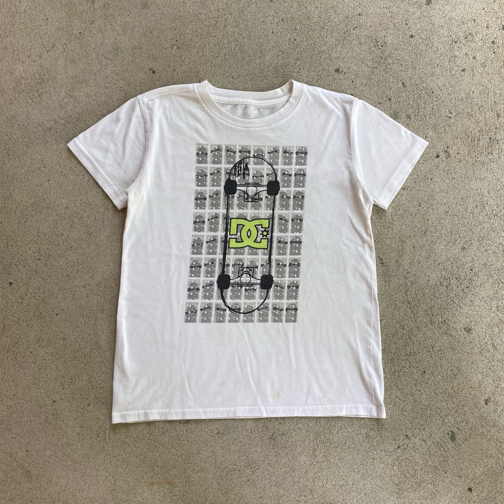 Y2k Dc Shoes Skateboard Tee Shirt